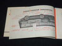 1961 PLYMOUTH OWNER'S MANUAL - SOFTCOVER - J 9881