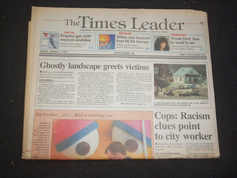 1997 MAR 7 WILKES-BARRE TIMES LEADER - HOWARD STERN PRIVATE PARTS MOVIE- NP 7740