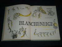 1957 BLANCHENEIGE ET ROUGEROSE BOOK BY GRIMM - FRENCH - NICE ILLUS. - R 275K