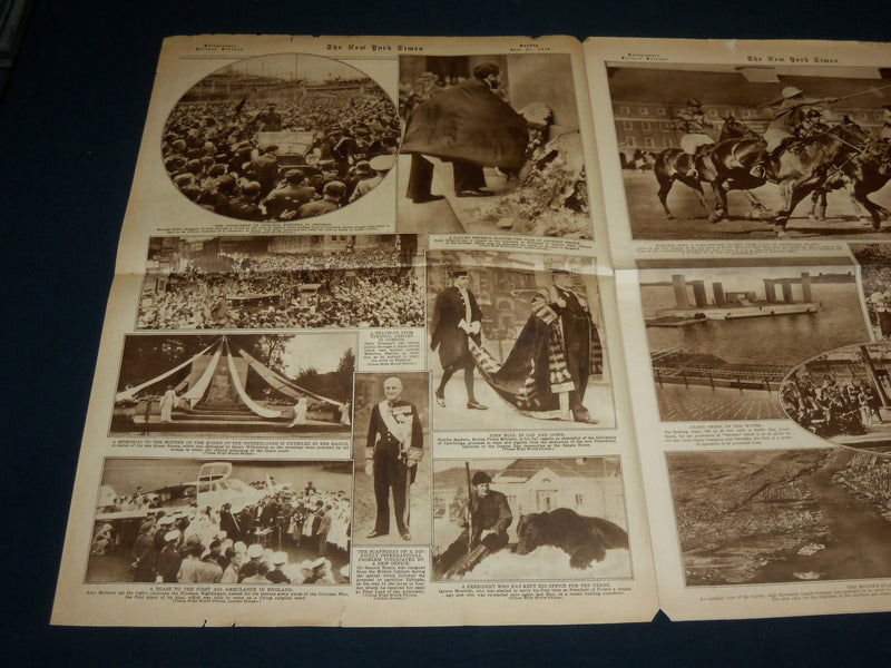 1936 JUNE 21 NEW YORK TIMES ROTO PICTURE SECTION - ALFA LANDON - NT 9381