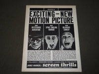 1964 FEBRUARY SCREEN THRILLS ILLUSTRATED MAGAZINE - BATTLING BOGART - CW 65