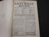1928 SATURDAY REVIEW 2 BOUND VOLUMES - COMPLETE YR- PUBLISHED IN LONDON - R 1128