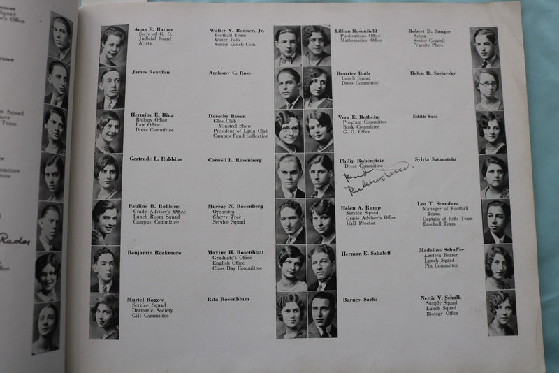 1929 THE HATCHET GEORGE WASHINGTON HIGH SCHOOL YEARBOOK - NEW YORK, NY - YB 3593