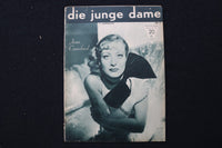 1934 JANUARY 14 DIE JUNGE DAME MAGAZINE - JOAN CRAWFORD COVER - E 25086