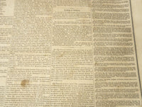 1851 MAY 24 BOSTON MUSEUM NEWSPAPER - SAMUEL THURSTON - LYNCHING - NP 9023