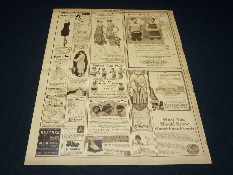 1918 JUNE 23 NY TIMES PICTURE SECTION - BARNARD COLLEGE FARMERETTES - NT 8821