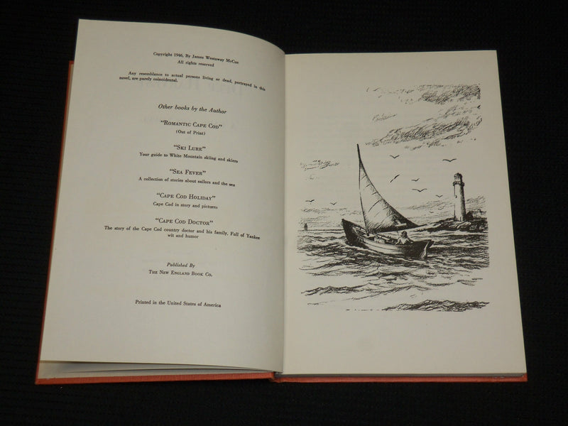 1946 DEEP HARVEST HARDCOVER BOOK SIGNED BY JAMES WESTAWAY MCCUE - KD 7379
