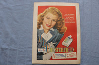 1947 OCTOBER MOVIE STORY MAGAZINE - PAULETTE GODDARD COVER - ST 1002M