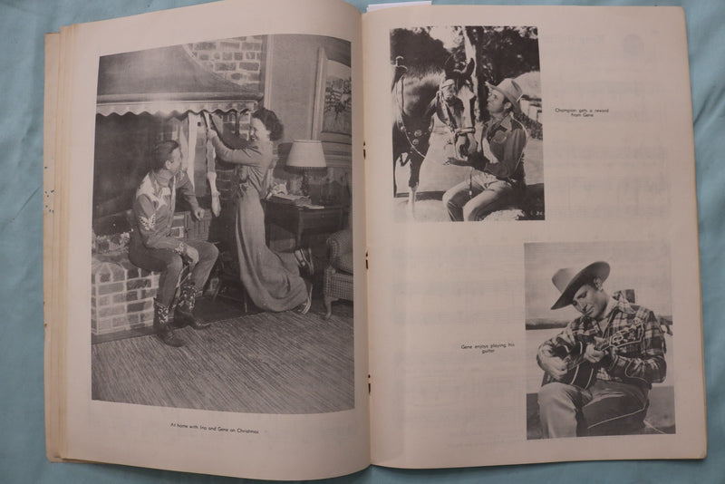 1946 GENE AUTRY'S HIT KIT SOFTCOVER BOOK - K 3382