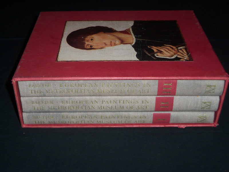 1980 EUROPEAN PAINTINGS IN THE METROPOLITAN MUSEUM OF ART BOXED SET - KD 5223