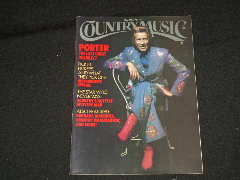 1975 MAY COUNTRY MUSIC MAGAZINE - PORTER WAGONER COVER - ST 6317