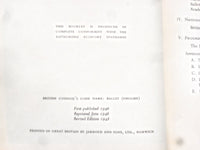 1948 BALLET SINCE 1939 SOFTCOVER BOOK BY ARNOLD L. HASKELL - J 9365