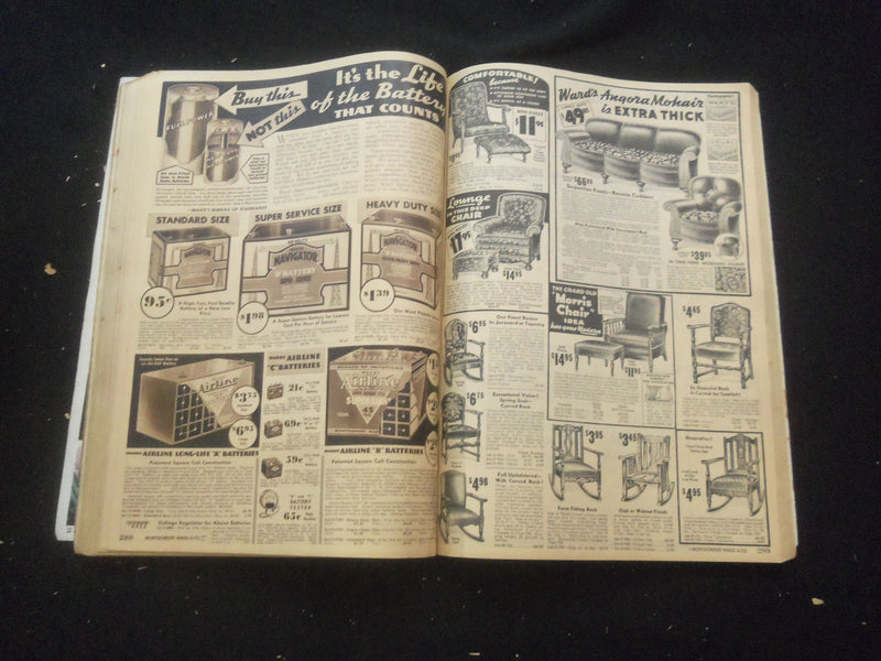 1933-34 FALL AND WINTER MONTGOMERY WARD CATALOG - GREAT FASHION - R 93H