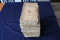 1847-1894 ANNALES DE LA SOCIETE LINNEENNE DE LYON BOUND VOLUMES-LOT OF 13-O 3495