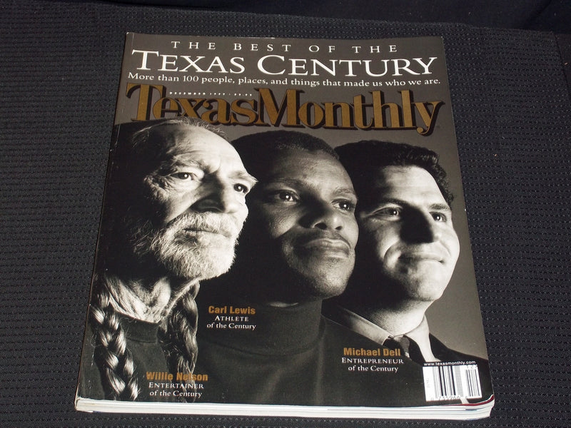 1999 DECEMBER TEXAS MONTHLY MAGAZINE - NELSON LEWIS DELL FRONT COVER - E 7583