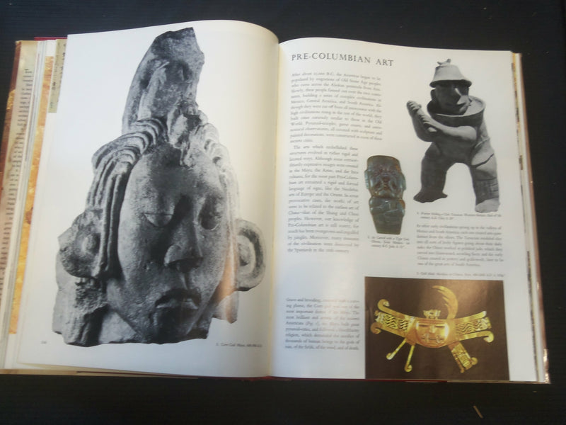 1971 THE ENCYCLOPEDIA OF ART HARDCOVER BOOK - R 732Z