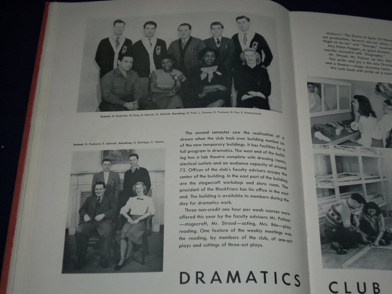 1948 ONTARIAN STATE UNIVERSITY COLLEGE YEARBOOK - OSWEGO NEW YORK - YB 408