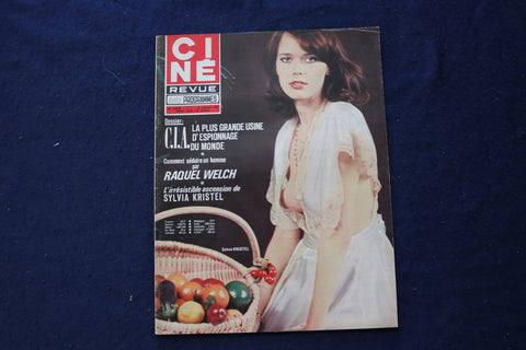 1976 JANUARY 29 CINE REVUE MAGAZINE - SYLVIA KRISTEL COVER - E 23495