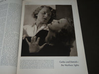 1934 JUNE VANITY FAIR MAGAZINE - GREAT PHOTOS BY STEICHEN - GARBO - HULL - F 452