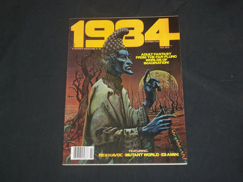 1979 FEBRUARY 1984 MAGAZINE - NUMBER 5 - COMIC STORIES & ILLUSTRATIONS - B 4882