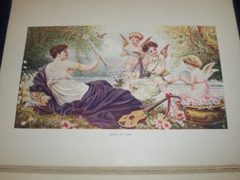 1906 WORLD'S BEST MUSIC INSTRUMENTAL VOLUME LOT OF 3 - ILLUSTRATIONS - KD 3068