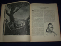 1936 WIGWAM & WARPATH BOOK BY ISABEL JUERGENS - NICE ILLUSTRATIONS - KD 2397
