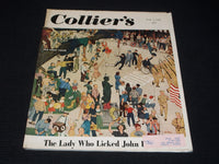 1949 JUNE 4 COLLIER'S MAGAZINE - MAIN STREET PARADE COVER - E 4341