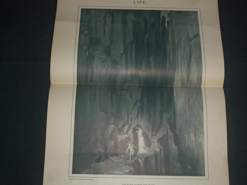 1905 AUGUST 17 LIFE MAGAZINE - C. D. GIBSON ILLUSTRATION - B 6206