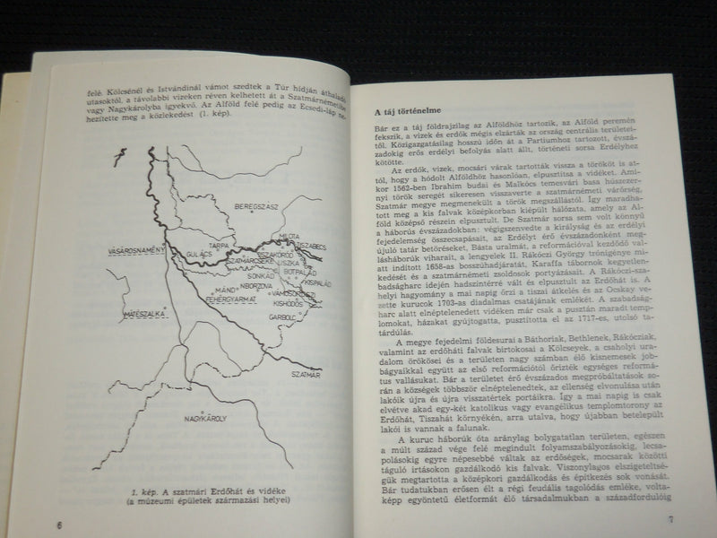 1978 FELSO - TISZAVIDEK SOFTCOVER BOOK - NEPRAJZI MUZEUM - J 6913