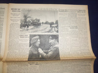 1945 JAN 6 NEW YORK TIMES - ALLIES CUT 3 MILES INTO NAZI BULGE IN NORTH- NP 6644