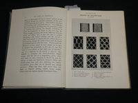 1905 POINT AND PILLOW LACE HARDCOVER BOOK BY MARY SHARP - NICE ILLUS. - KD 6617