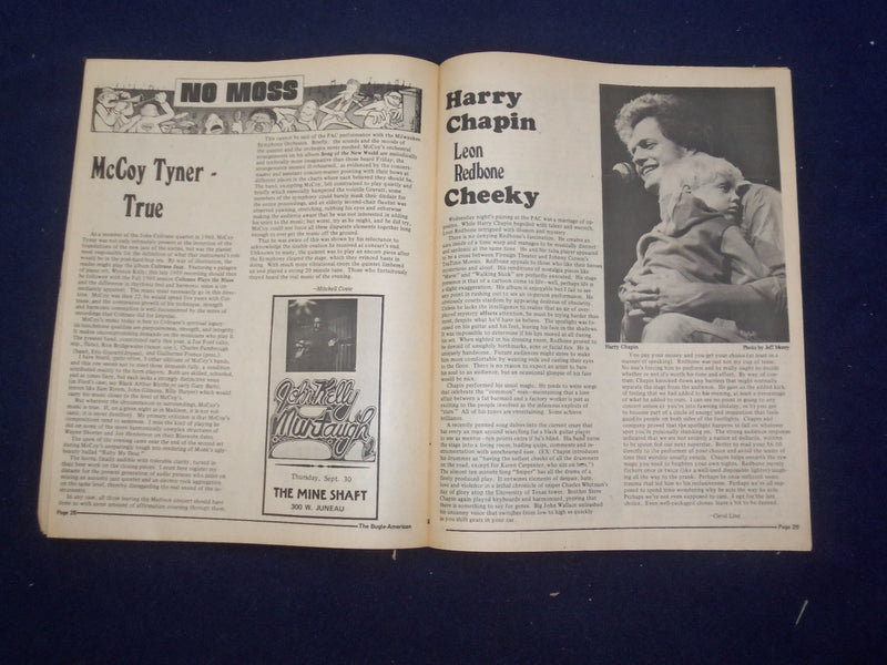 1976 SEPTEMBER 30 BUGLE AMERICAN MAGAZINE - GREAT ILLUSTRATED COVER - J 9453