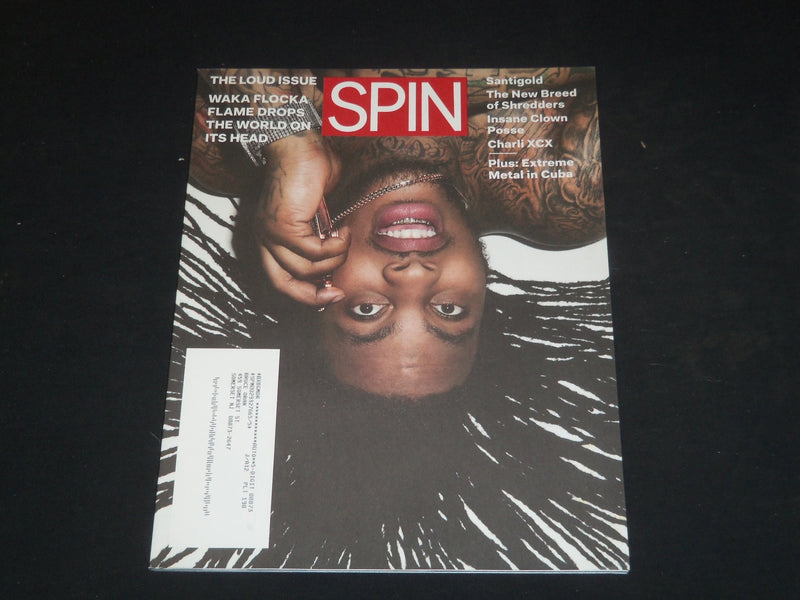 2012 MAY/JUNE SPIN MAGAZINE - WAKA FLOCKA FLAME COVER - GREAT PHOTOS - SP 4175