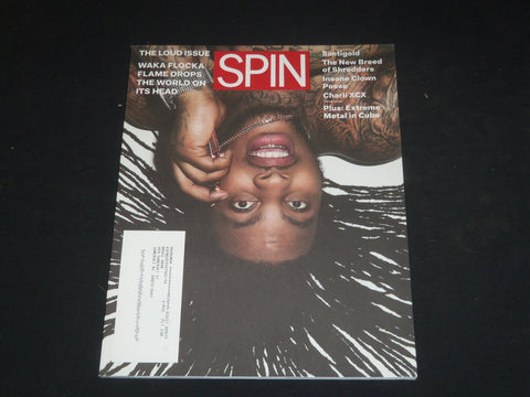 2012 MAY/JUNE SPIN MAGAZINE - WAKA FLOCKA FLAME COVER - GREAT PHOTOS - SP 4175
