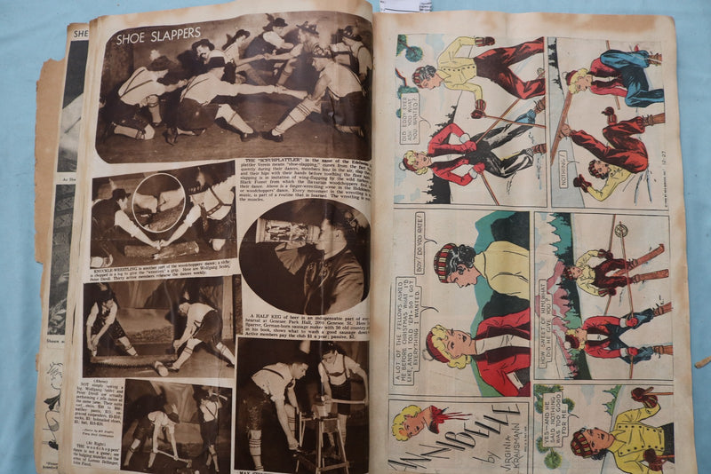 1939 HOLLYWOOD AND CARTOON SCRAPBOOK - E 26492