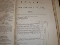1829 JOURNALS OF THE HOUSE OF COMMONS - KING GEORGE IV 10TH YEAR REIGN - KD 4F