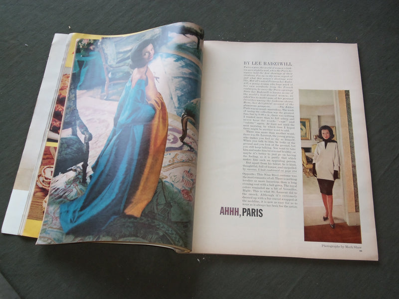 1962 NOVEMBER MCCALL'S MAGAZINE - NICE COVER, STORIES & ADS - F 508