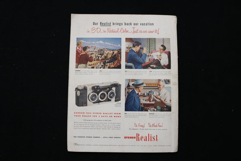 1954 JULY HOLIDAY MAGAZINE - THE GRAND CANYON COVER - E 10015