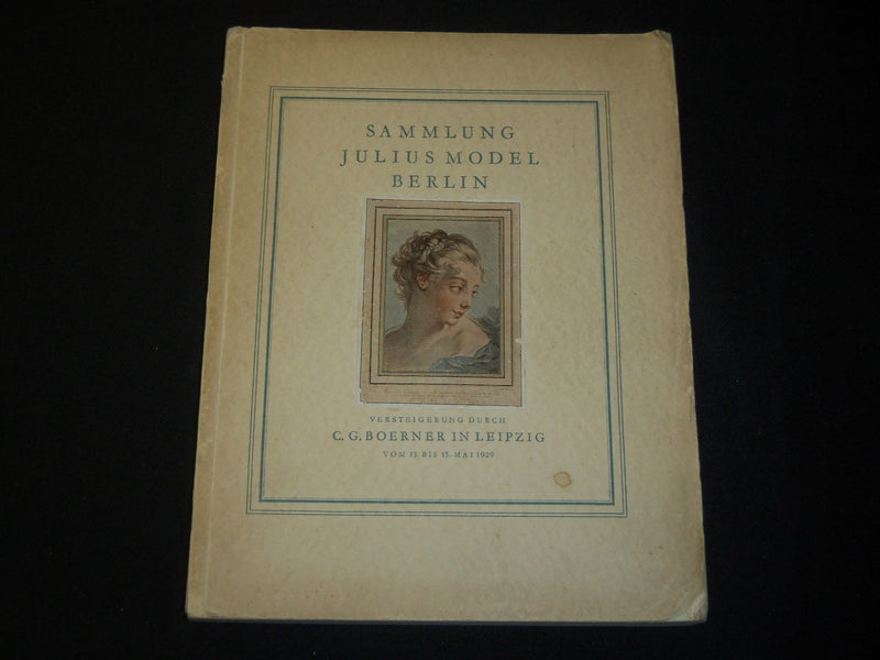 1929 SAMMLUNG JULIUS MODEL BOOK - BERLIN - GERMAN - NICE PRINTS - KD 5851