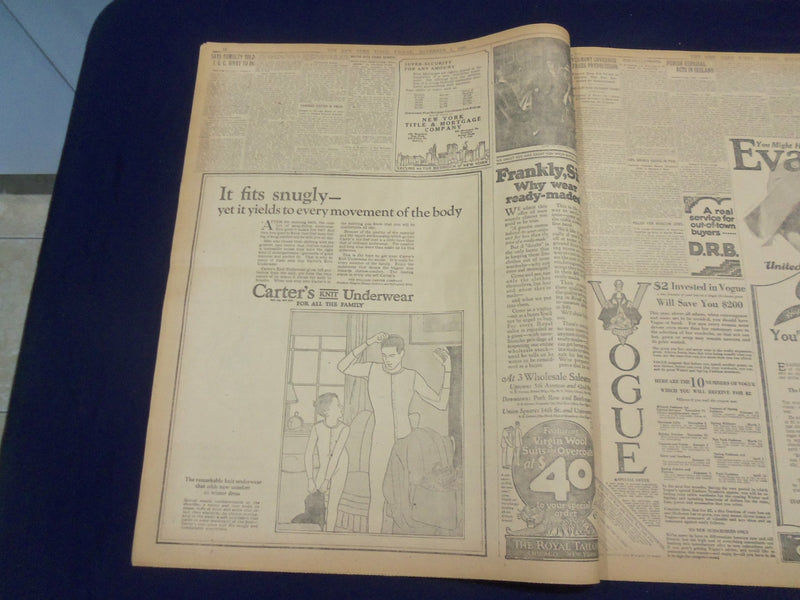 1920 NOVEMBER 5 NEW YORK TIMES - HARDING HAS ELECTORAL VOTE OF 404 - NT 8445