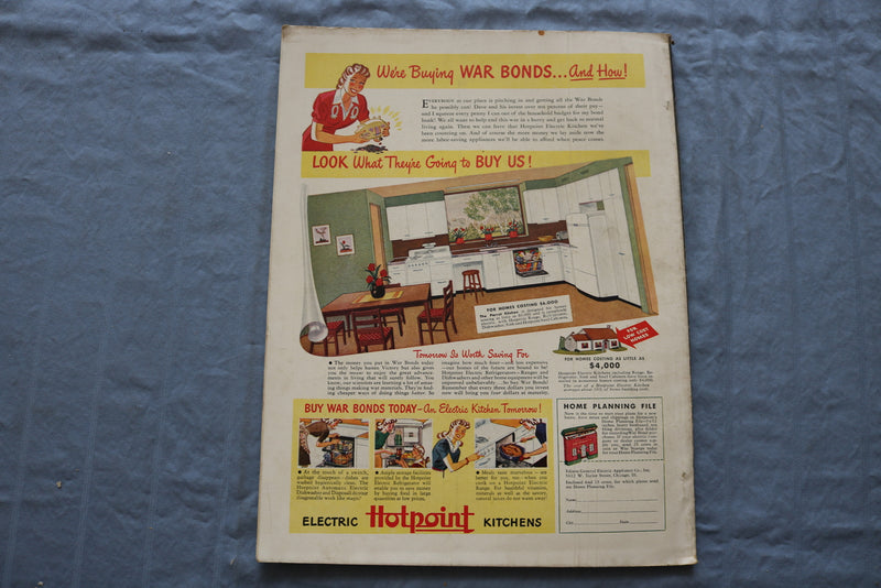 1943 MAY HOUSE BEAUTIFUL MAGAZINE - GREAT WEDDING CAKE PHOTO COVER - E 9375