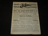 1938-1939 THE FILM DAILY NEWSPAPER LOT OF 3 - JUAREZ - BOY MEETS GIRL - JC 47