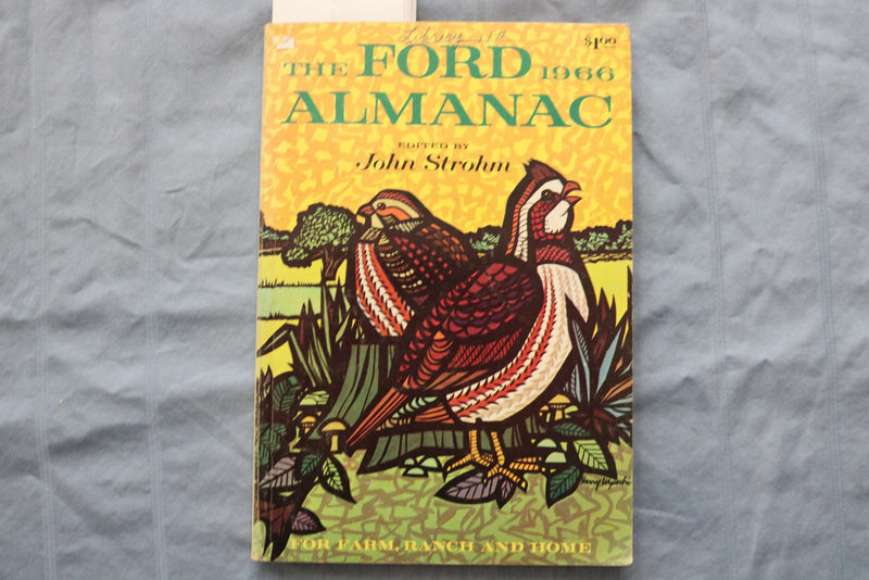 1966 THE FORD ALMANAC - SOFTCOVER BOOK - K 3192