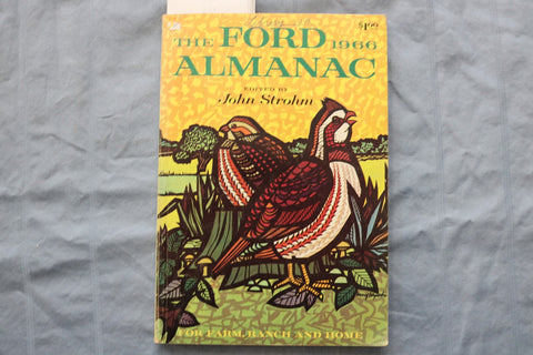 1966 THE FORD ALMANAC - SOFTCOVER BOOK - K 3192