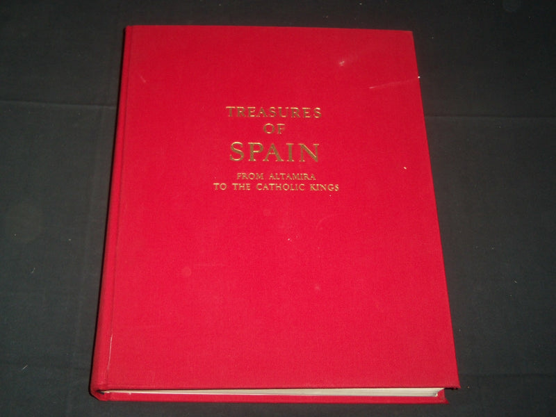 1967 TREASURES OF SPAIN ALTAMIRA BOOK BY J. M. PITA ANDRA DE - D 310