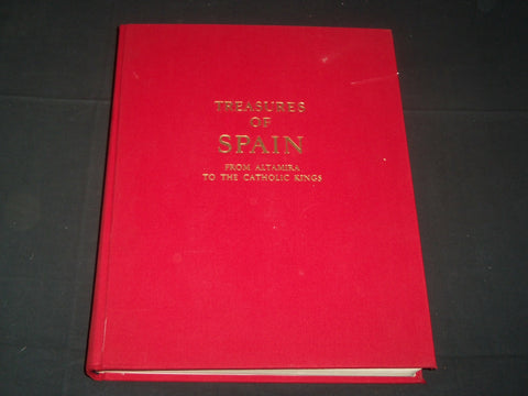 1967 TREASURES OF SPAIN ALTAMIRA BOOK BY J. M. PITA ANDRA DE - D 310
