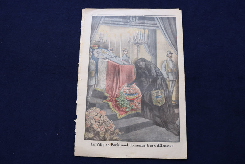 1916 JUN 18 LE PETIT JOURNAL SUPPLEMENT ILLUSTRE MAGAZINE -GEN. DUBOIS - NP 8771