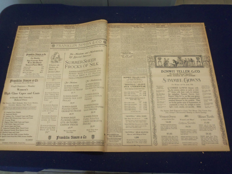 1922 JUNE 18 NEW YORK TIMES - IRISH TREATY WINS BIG DAIL MAJORITY - NT 8415