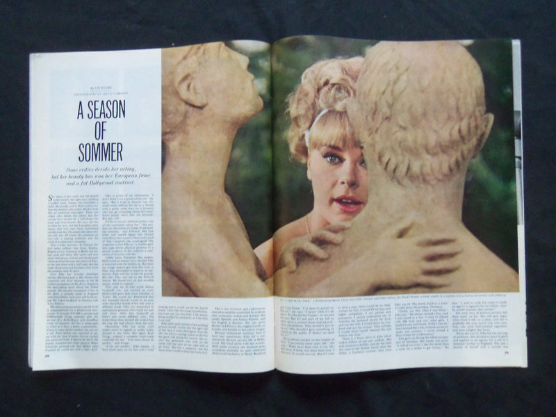 1964 APRIL 18 THE SATURDAY EVENING POST MAGAZINE - ELKE SOMMER COVER - SP 2405