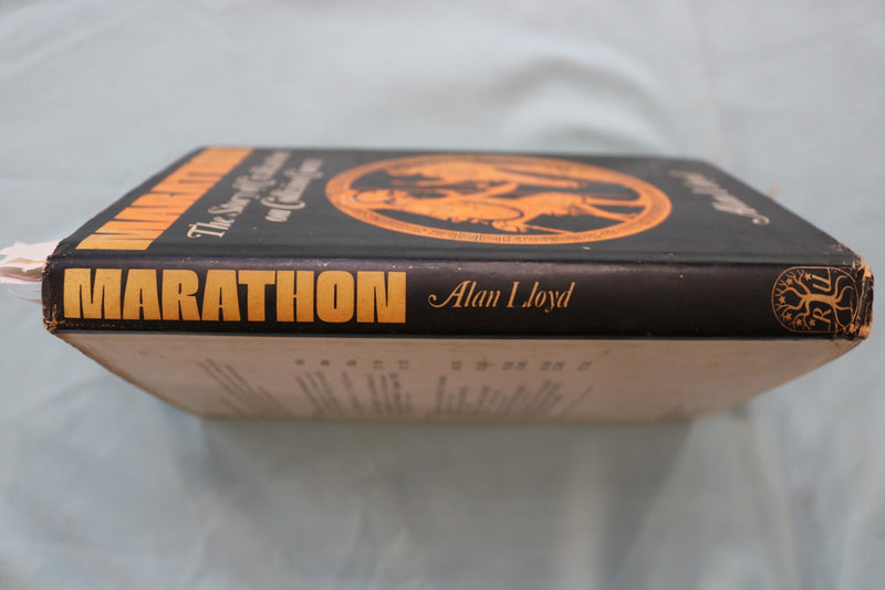 1975 MARATHON, THE STORY OF CIVILIZATIONS HARDCOVER BOOK BY ALAN LLOYD - KD 9645